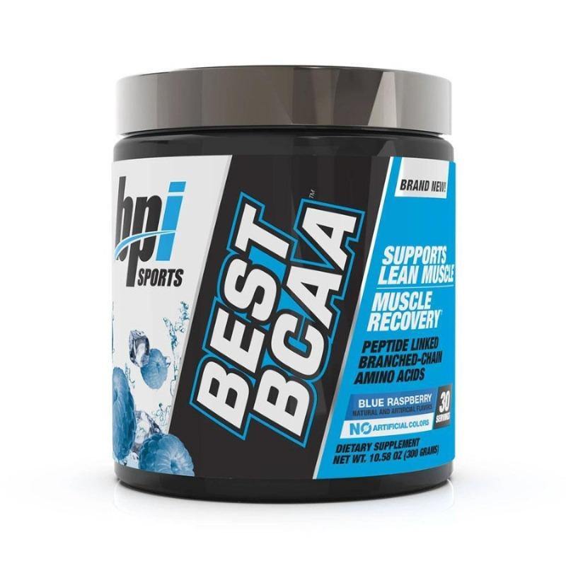 Bpi Sports Best BCAA Amino Acids 30 Servings Blue Razz