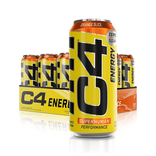 Cellucor C4 Energy Carbonated Ready To Drink Orange Slice