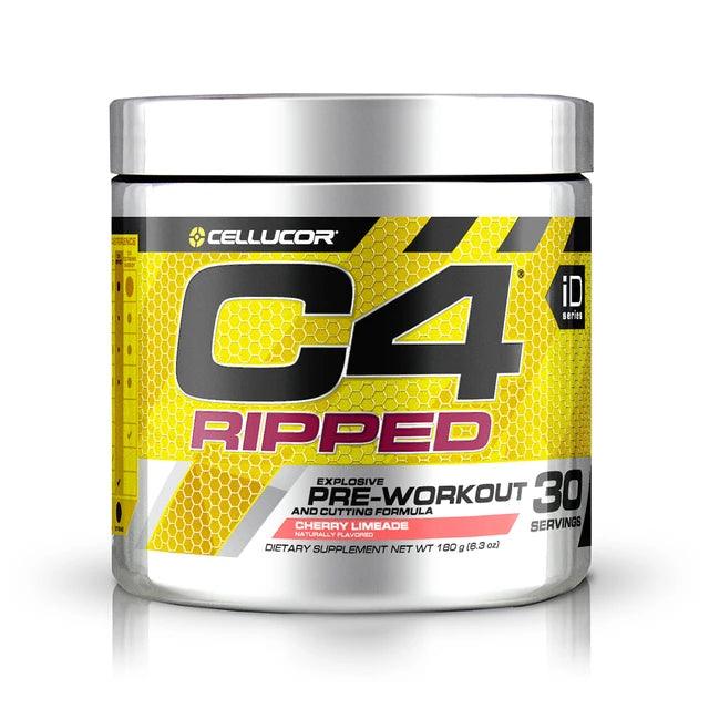 Cellucor C4 RIPPED Pre-Workout - 30 Servings - Cherry Limeade