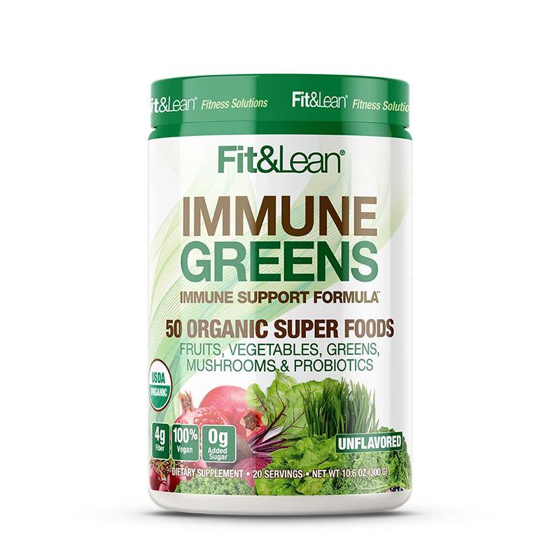 FIT & LEAN IMMUNE GREEN 20 Serving freeshipping - JNK Nutrition