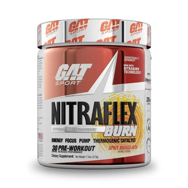 Gat Sport Nitraflex Burn 30 Servings - Burn Body Fat GAT SPORT
