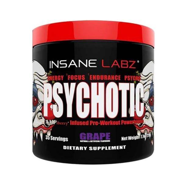 INSANE LAB PSYCOTIC RED 35SV freeshipping - JNK Nutrition