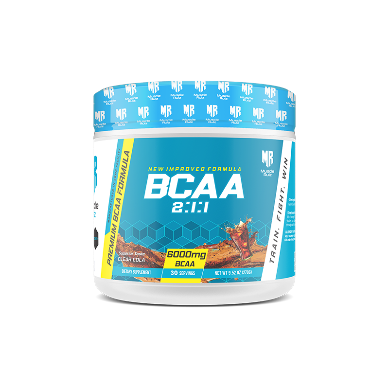 Muscle Rulz BCAA 2:1:1 New Improved Formula - 30 Servings