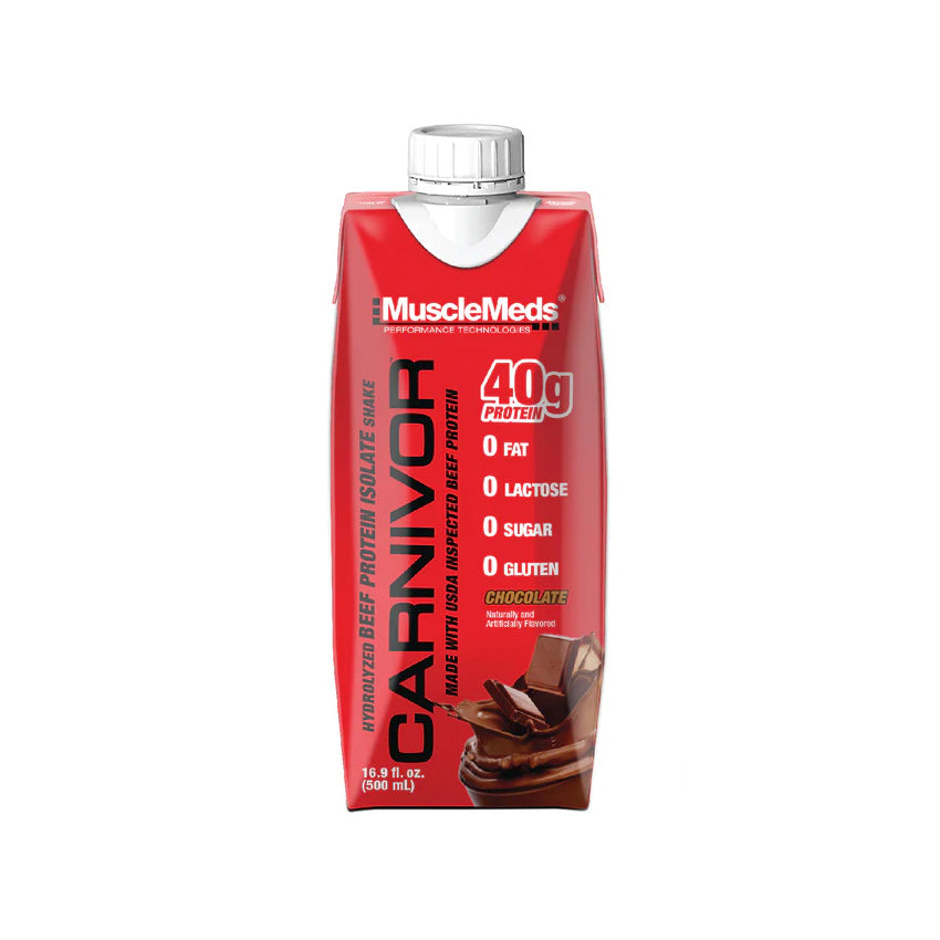 Musclemeds Carnivor RTD Beef Protein Isolate Shake Chocolate