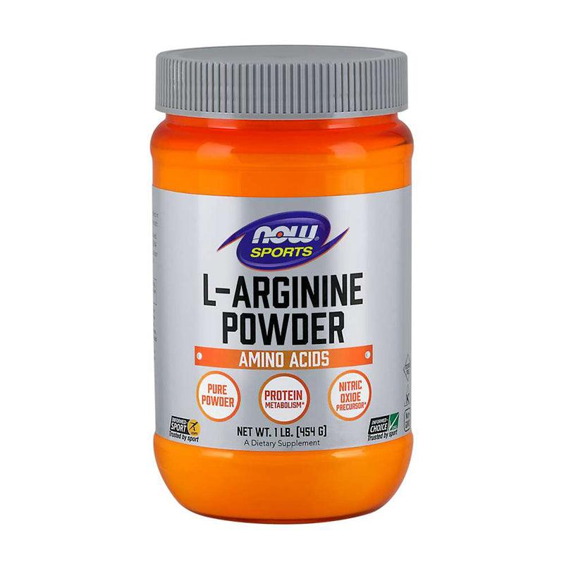 NOW SPORTS L-Arginine Powder 1 lb. - JNK Nutrition