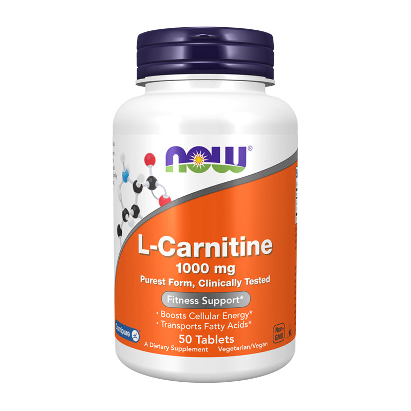 Now-L-Carnitine-1000mg-50-Tablets