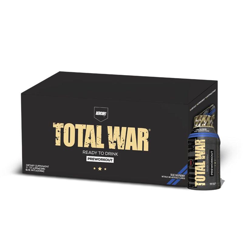REDCON1 TOTAL WAR RTD 12 Pack Ready To Drink Pre-Workout - JNK Nutrition