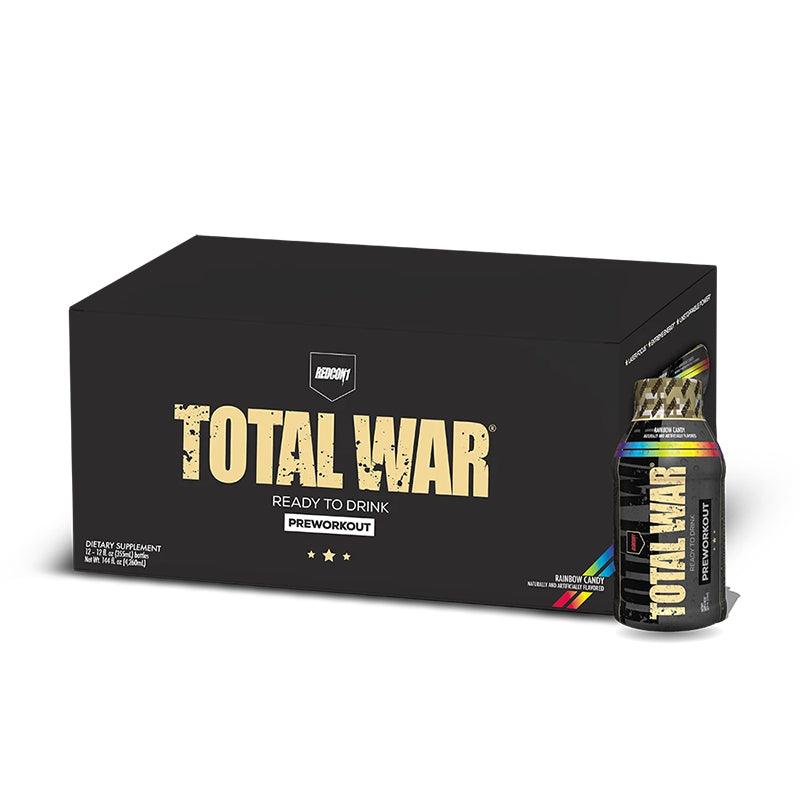 Redcon1 Total War RTD 12 Pack Ready To Drink Pre-Workout
