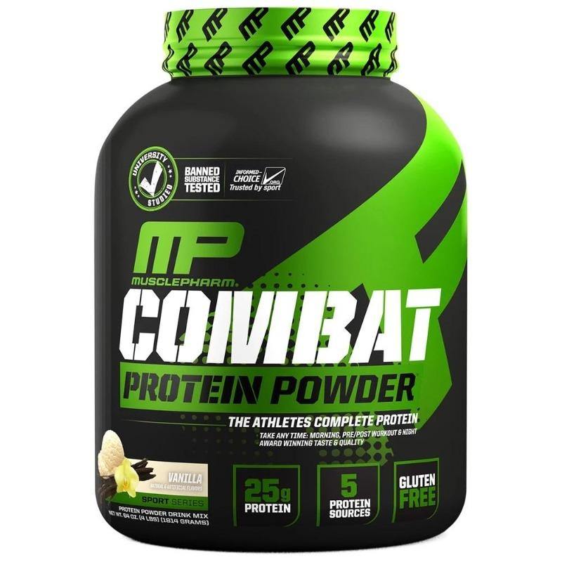 MUSCLEPHARM COMBAT PROTEIN POWDER 4LBS freeshipping - JNK Nutrition