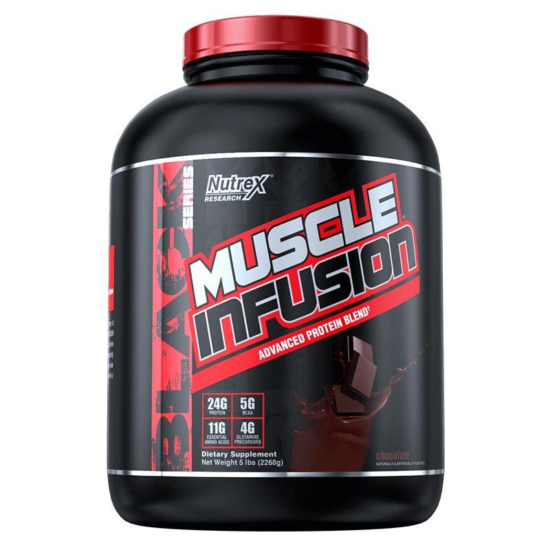 NUTREX- MUSCLE INFUSION 5LBS CHOCOLATE - 58SV freeshipping - JNK Nutrition